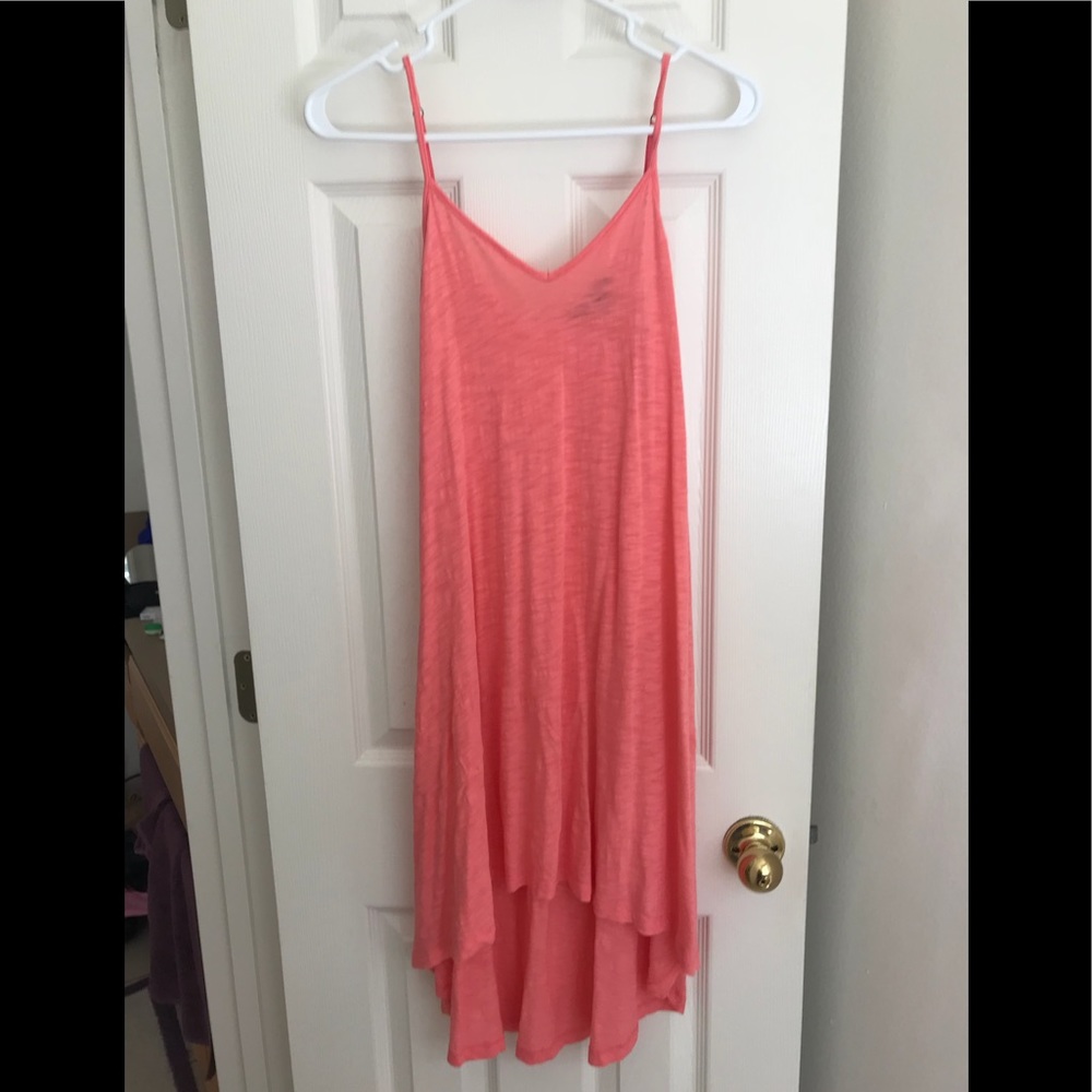 Hi-Lo Coral Express Dress